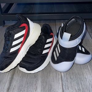 Boys 7T adidas shoe bundle